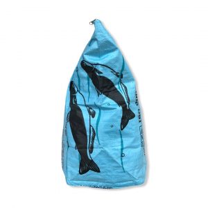 Beadbags Universaltasche/ Wäschesack mit Schultergurt aus recycelten Reissack Ri7 seite | Beadbags
