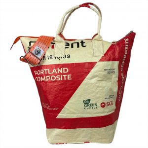 Alternative view of Beadbags Kleine Universaltasche / Wäschesack aus recycelten Reissack mit Hochseegurt TJ10S (Small)