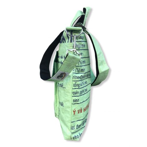 Beadbags Tragetasche aus recycelten Reissack Ri2 seite hellgrün