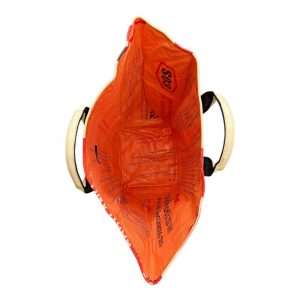 Beadbags CRL24 groß zement rot von Oben