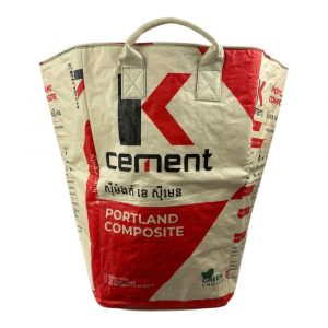 Beadbags CRL24 groß zement rot vorderseite