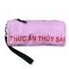 Beadbags Ovale Kosmetiktasche aus recycelten Reissack Ri88 Rosa 6 (2)