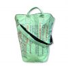 Wäschesack aus recycelten Reissack in Hellgrün von vorne