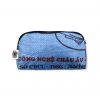 Kosmetiktasche aus recycelten Reissack in blau | Beadbags