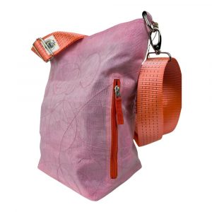 Alternative view of Beadbags Schultertasche aus reused Moskitonetz mit Tampenjan NET3TJ rosa