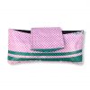 Innovatives Brillenetui aus recycelten Reissack in rosa | Beadbags