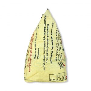 Wäschesack Koi Fische aus recycelten Reissack in gelb | Beadbags
