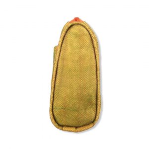 Kosmetiktasche aus reused Moskitonetz in Gelb | Beadbags