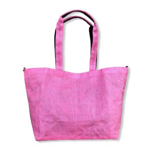 Tragetasche aus reused Moskitonetz von Beadbags in rosa | Beadbags