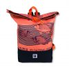 Life Backpack Rucksack aus recycelten Reissack in orange | Beadbags