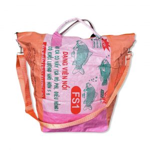 Multifunktionale Wäschesäcke aus recycelten Reissack farbenfroh von Beadbags | Beadbags