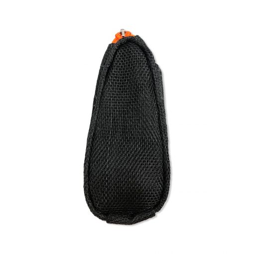 Kosmetiktasche aus reused Moskitonetz in Schwarz | Beadbags