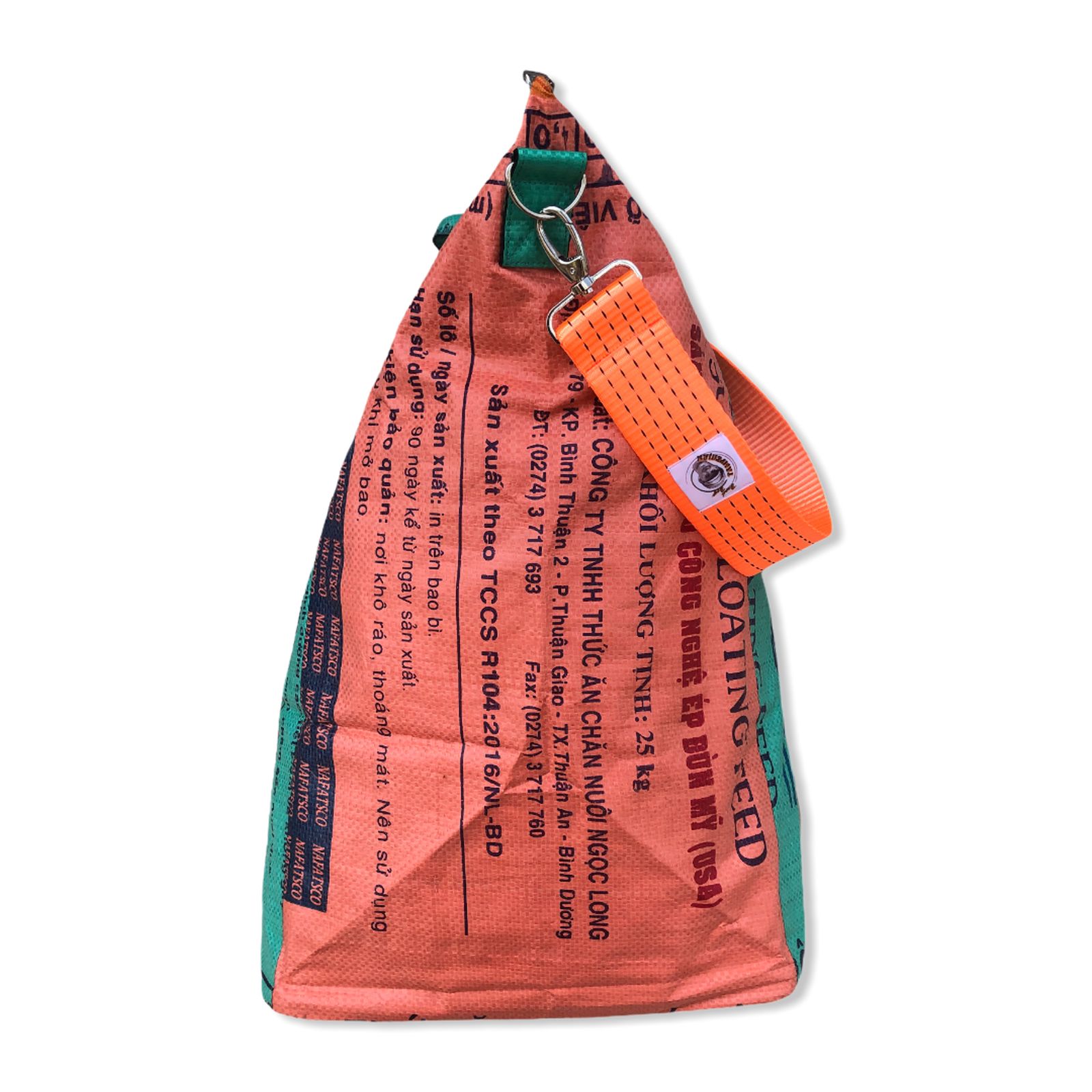 Beadbags Große Universaltasche / Wäschesack aus recycelten Reissack mit  Tampenjan TJ15L (Large) - Beadbags Upcycling Shop
