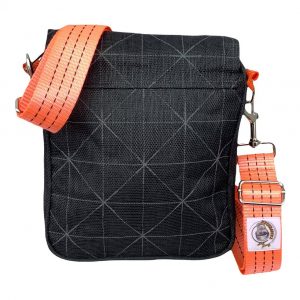 Beadbags Mesh reused Net13TJ schwarz rückseite