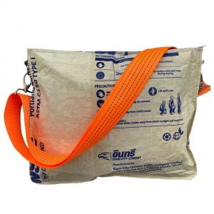Beadbags Easy Carry Taschen zement blau TJ77 quer hinten2