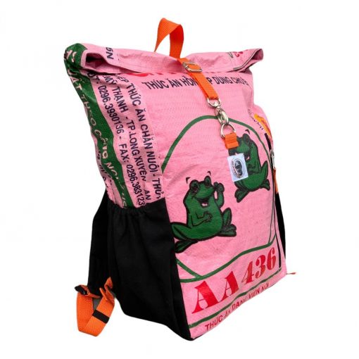 Beadbags Golden Backpack Ri100 rosa Seite