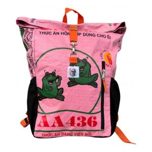 Beadbags Golden Backpack Ri100 vorne geschlossen rosa