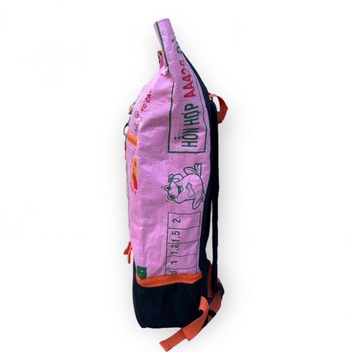 Beadbags Sportrucksack Ri102 rosa seitlich