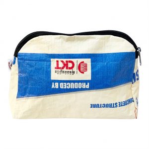 Beadbags Kosmetiktasche cement blau
