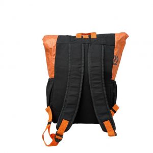 Beadbags Rucksack orange rückseite