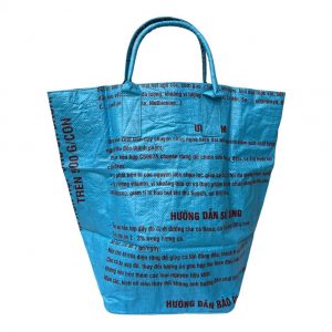 Beadbags Einkaufstasche hellblau