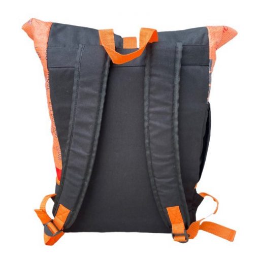 Beadbags Ri102 Backpack orange schweinchen rückseite