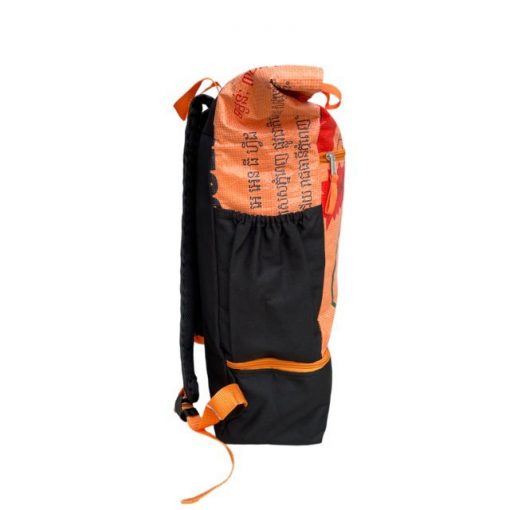 Beadbags Ri102 Backpack orange schweinchen seitlich
