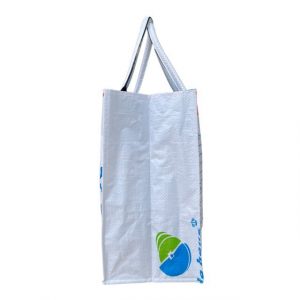 Beadbags Ri94 blau weiß kleine Fische seitlich