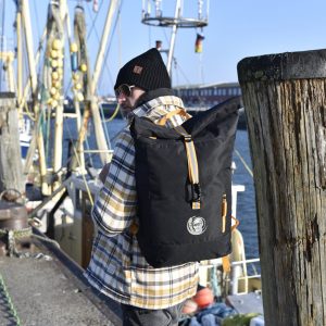 Stimmungsaufnahme Beadbags Ocean Ostsee nachhaltiger Rucksack 3