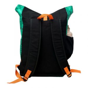 Beadbags Upcycling Rucksack aus recyceltem Fischfuttersack – nachhaltig und robust