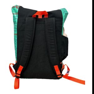 Beadbags Sportrucksack Ri102 mittelgrün Fische – Bild 4