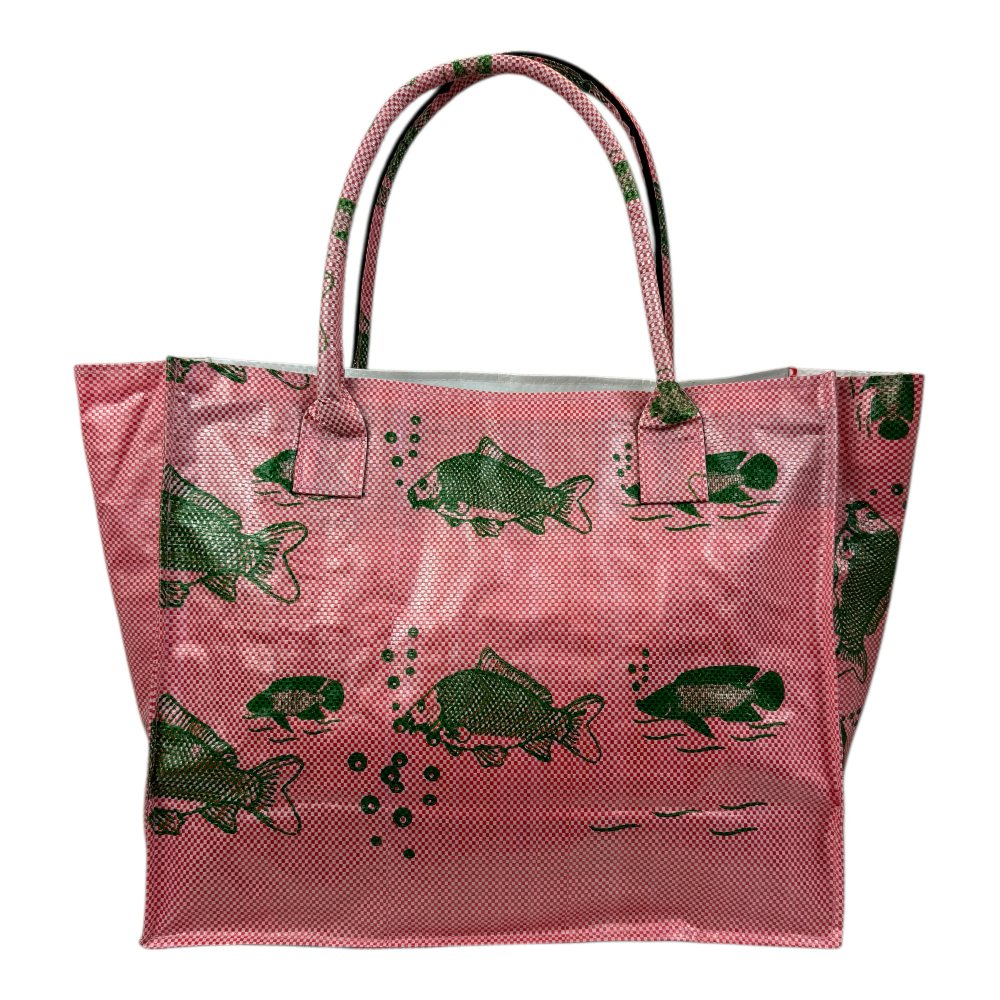 Beadbags Ri94 rosa kariert rückseite