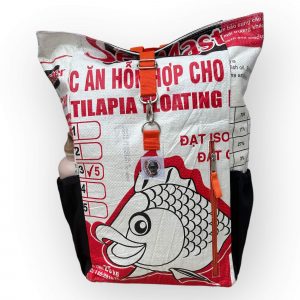 Beadbags Taschen und Accessoires Rucksack Ri 100 Fisch weiss vorne