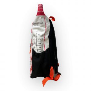 Beadbags Taschen und Accessoires Rucksack Ri 100 Fisch weiss seitlich mit Flaschenhalter