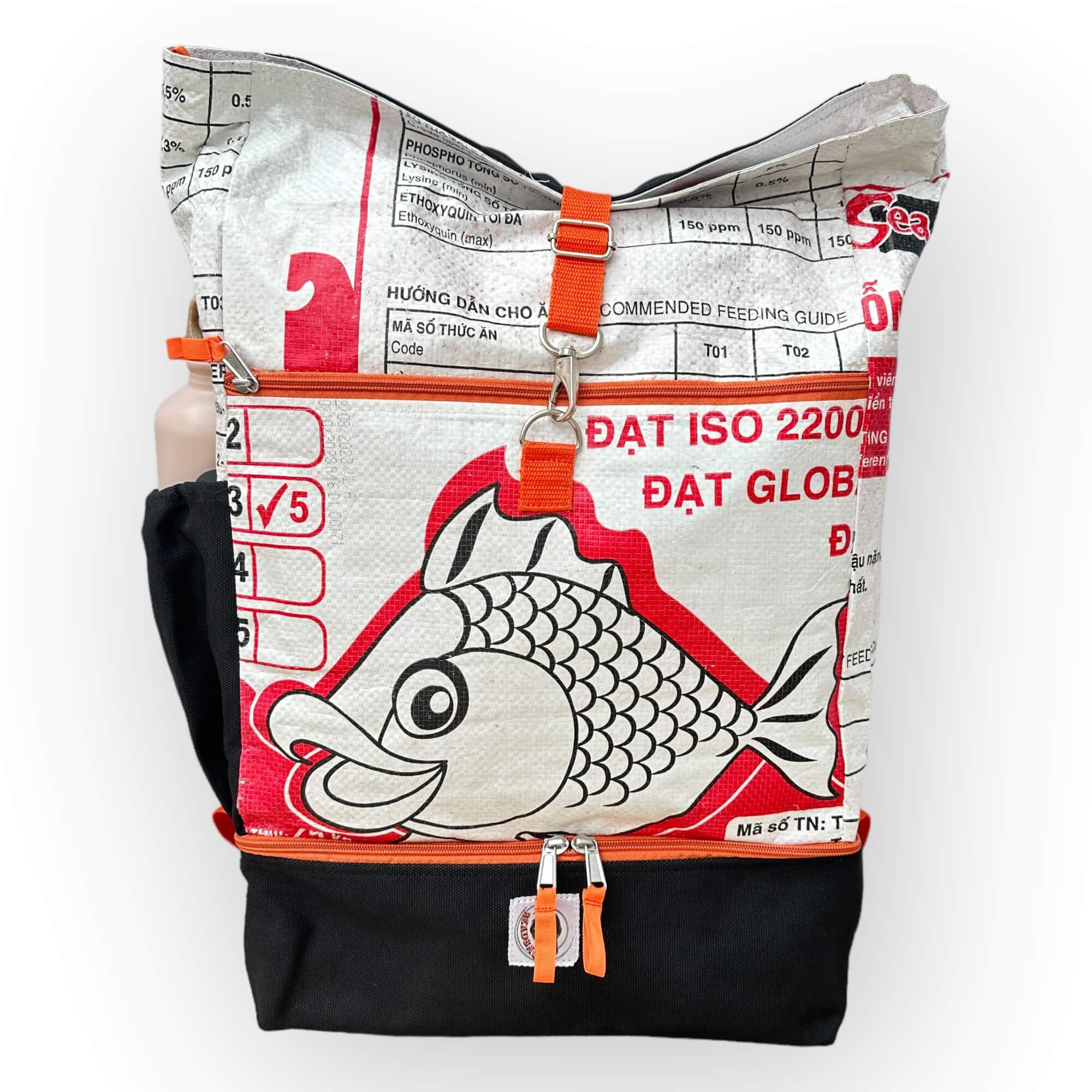Beadbags Taschen und Accessoires Rucksack Ri102 Fisch weiss