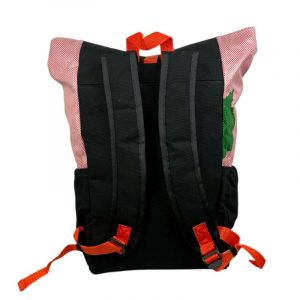 Beadbags Ri100 rosa kariert rückseite