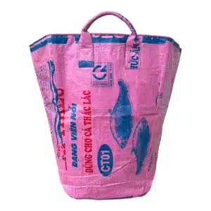 Beadbags große Universaltasche pink mit Fischen