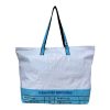 Beadbags Shopping Bag zweifarbig weiß