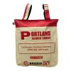 Beadbags 2 in 1 Rucksack cement rot vorne