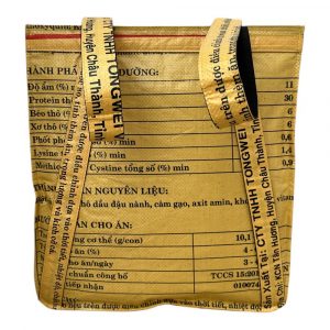 Beadbags 2 in 1 Rucksack dunkelgelb rückseite