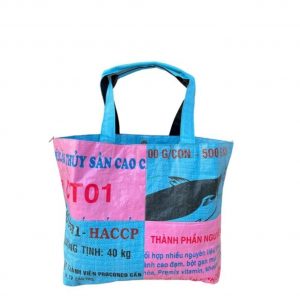 Beadbags 3 in 1 Tasche pink-blau front