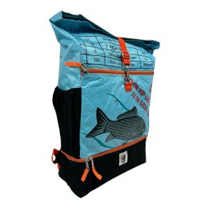 Beadbags Ri102 hellblau Golfisch seitlich