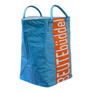 Beadbags Spacy XXL Beutebüddel blau-orange vordere seitlich