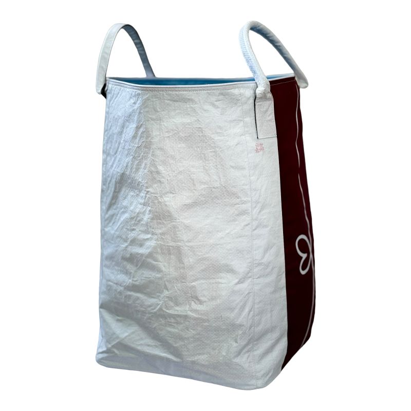 Beadbags Spacy XXL Herz weiß-rot seitlich