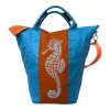 Beadbags Spacy klein Seepferd blau-orange Ansicht front