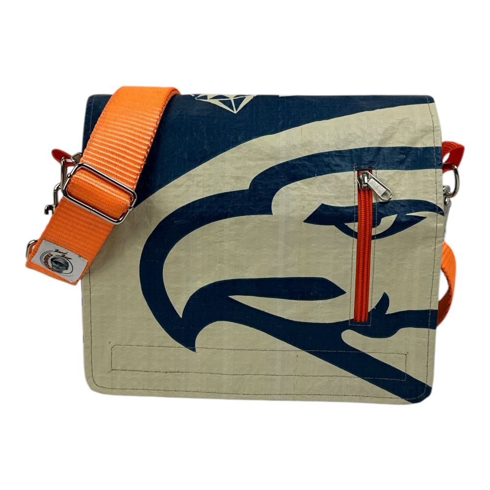 Beadbags Classic CR6TJ zement blau Adler vorderseite