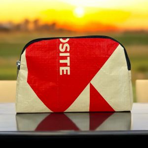 Kosmetiktasche Beadbags Ri30 zement rot front