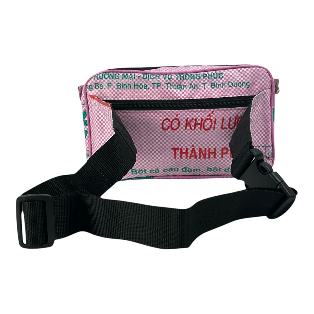 Beadbags Ri39 rosa kariert rückseite