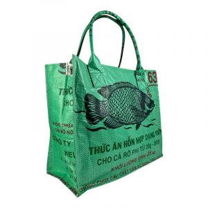 Beadbags Ri94 grün goldfisch seitlich