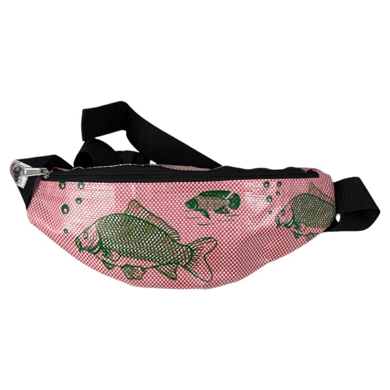 Beadbags Bauchtasche Ri76 rosa kariert front